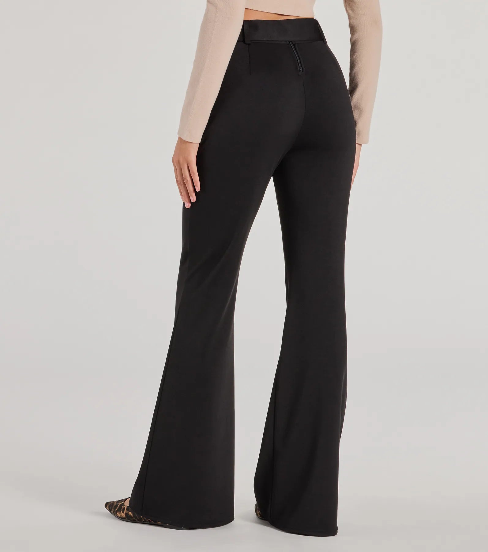 Ultimate Polished Glam Belted Wide Leg Pants