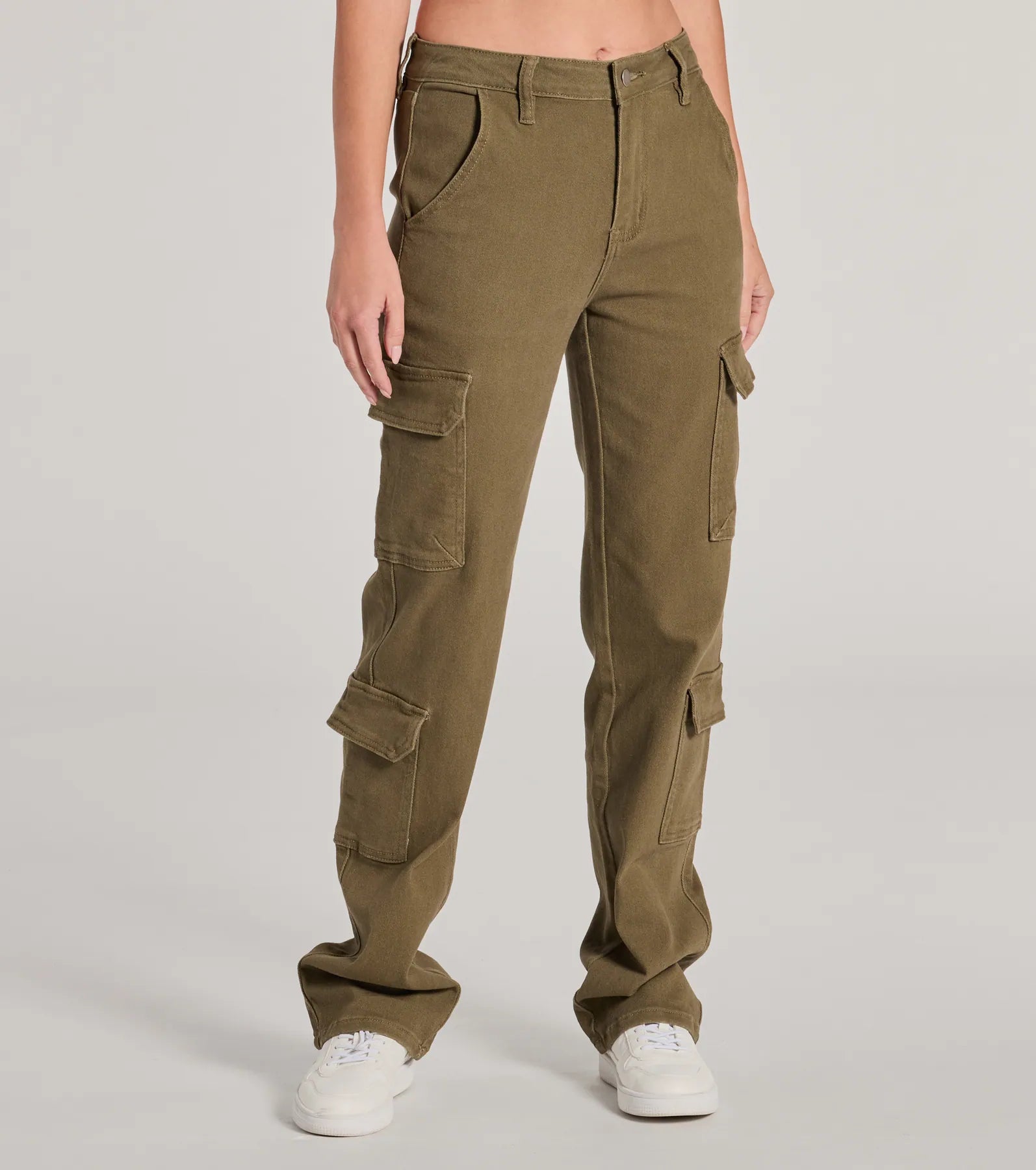 Ultimate High-Rise Cargo Pants - Casual & Stylish