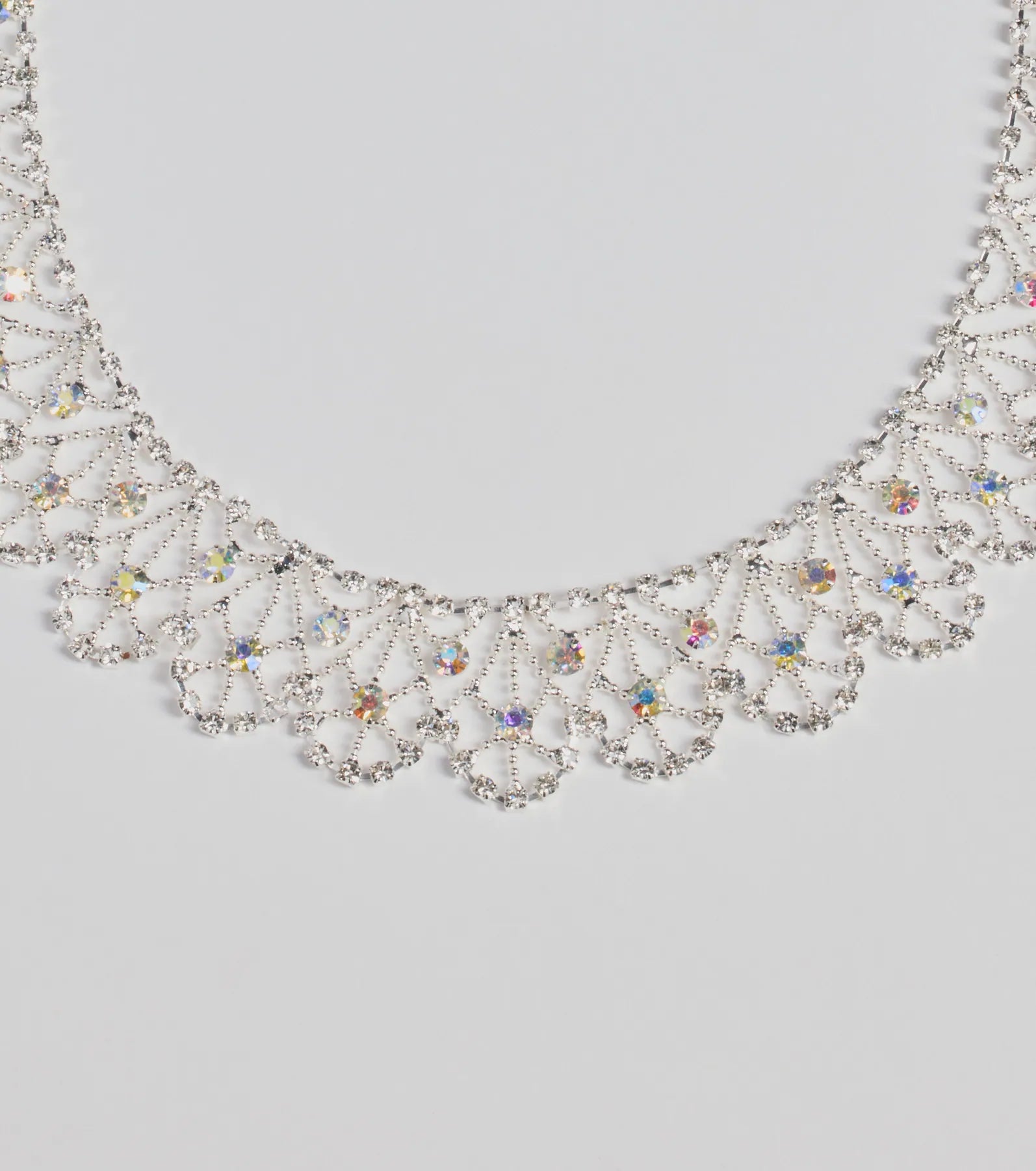 Ultimate Divine Sparkle Rhinestone Collar Necklace