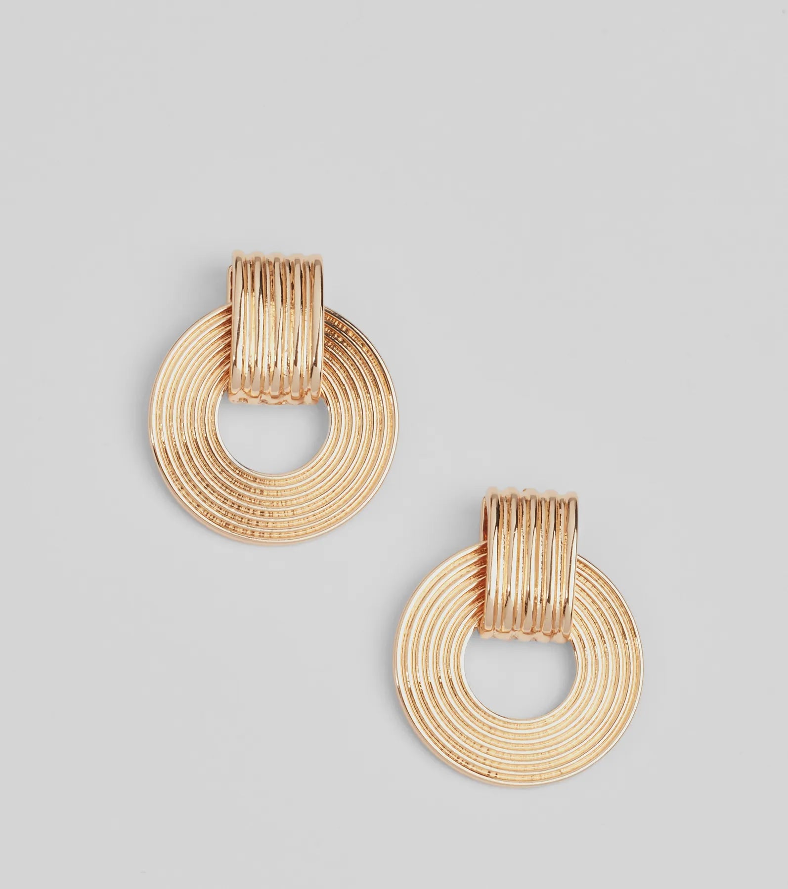 Premium Shine Statement Hoop Earrings