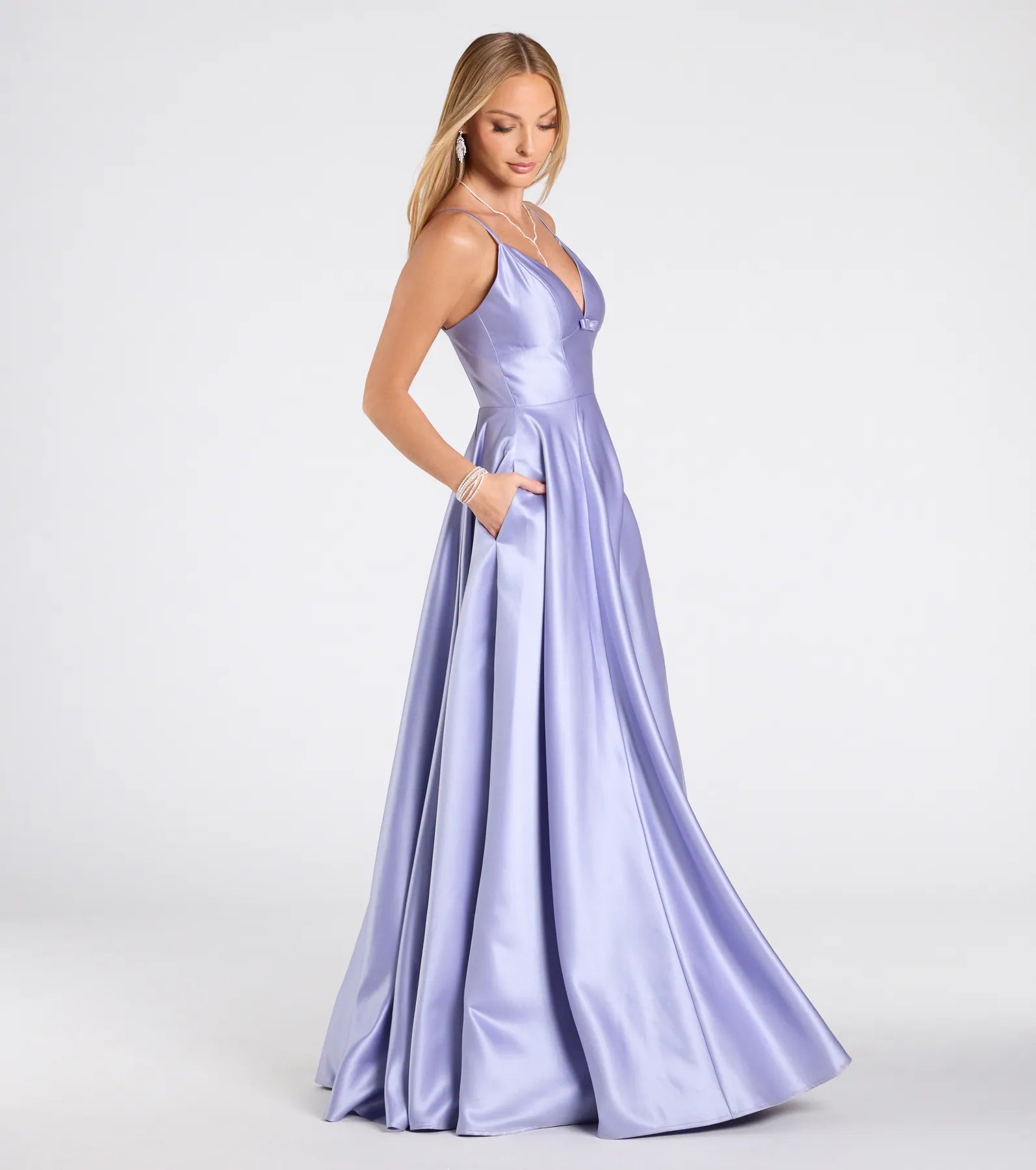 Ultimate Daniela Satin A-Line Ball Gown for Special Occasions