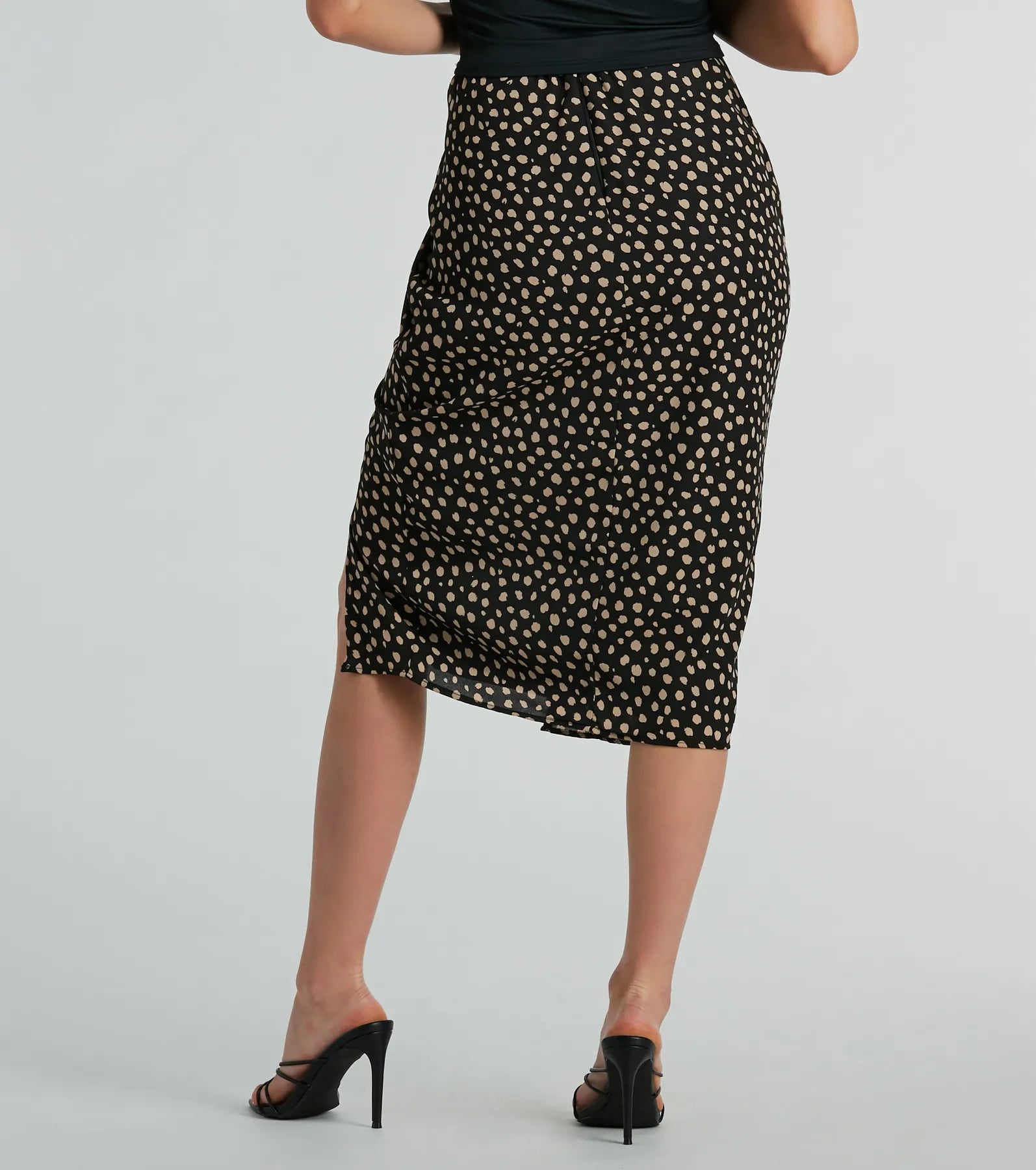 Ultimate Cheetah Print High-Rise Midi Skirt - Bold & Stylish