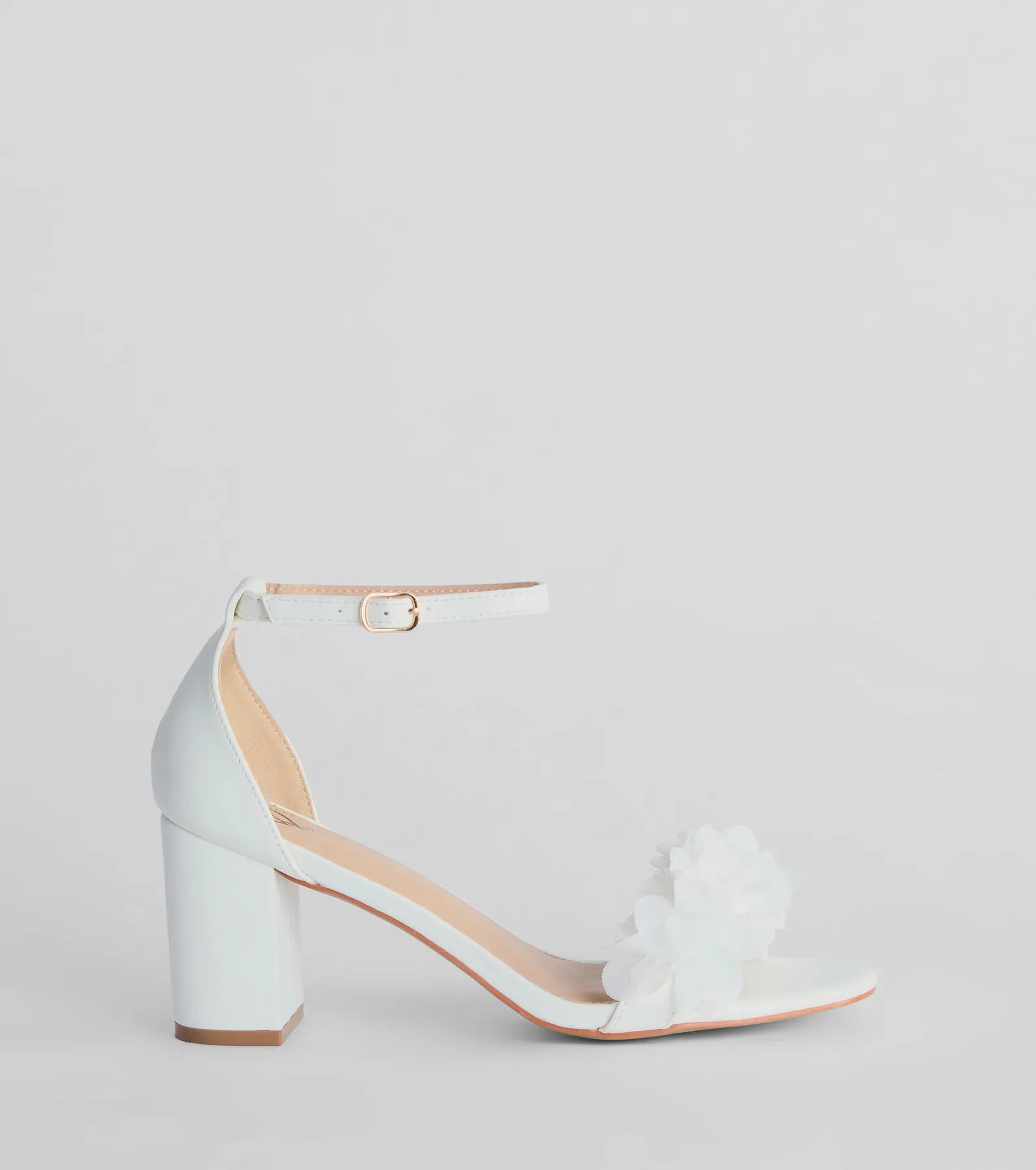 Ultimate Whimsical Floral Block Heels for Brides