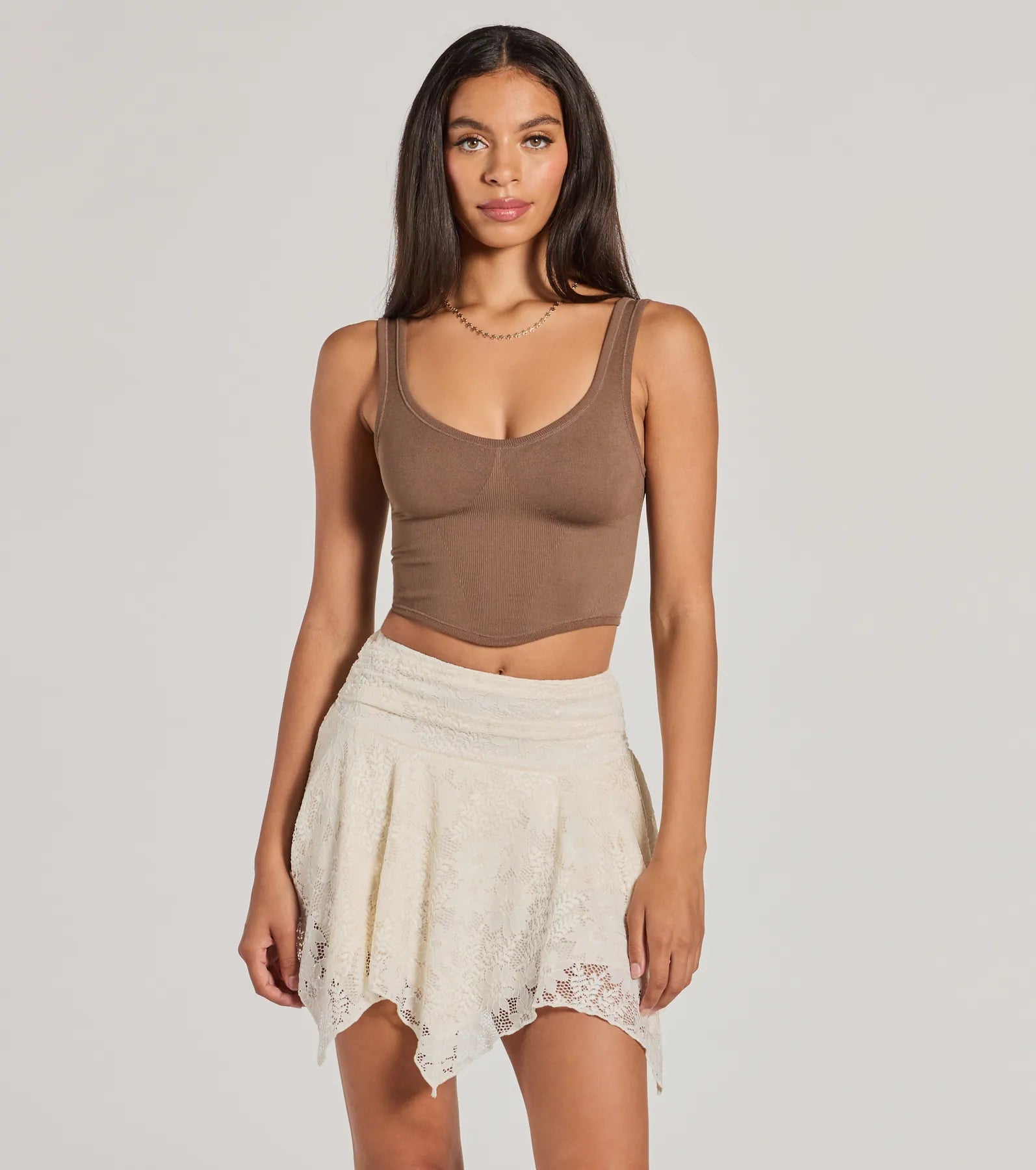 Ultimate Seamless Scoop Neck Crop Top - Adorable & Versatile