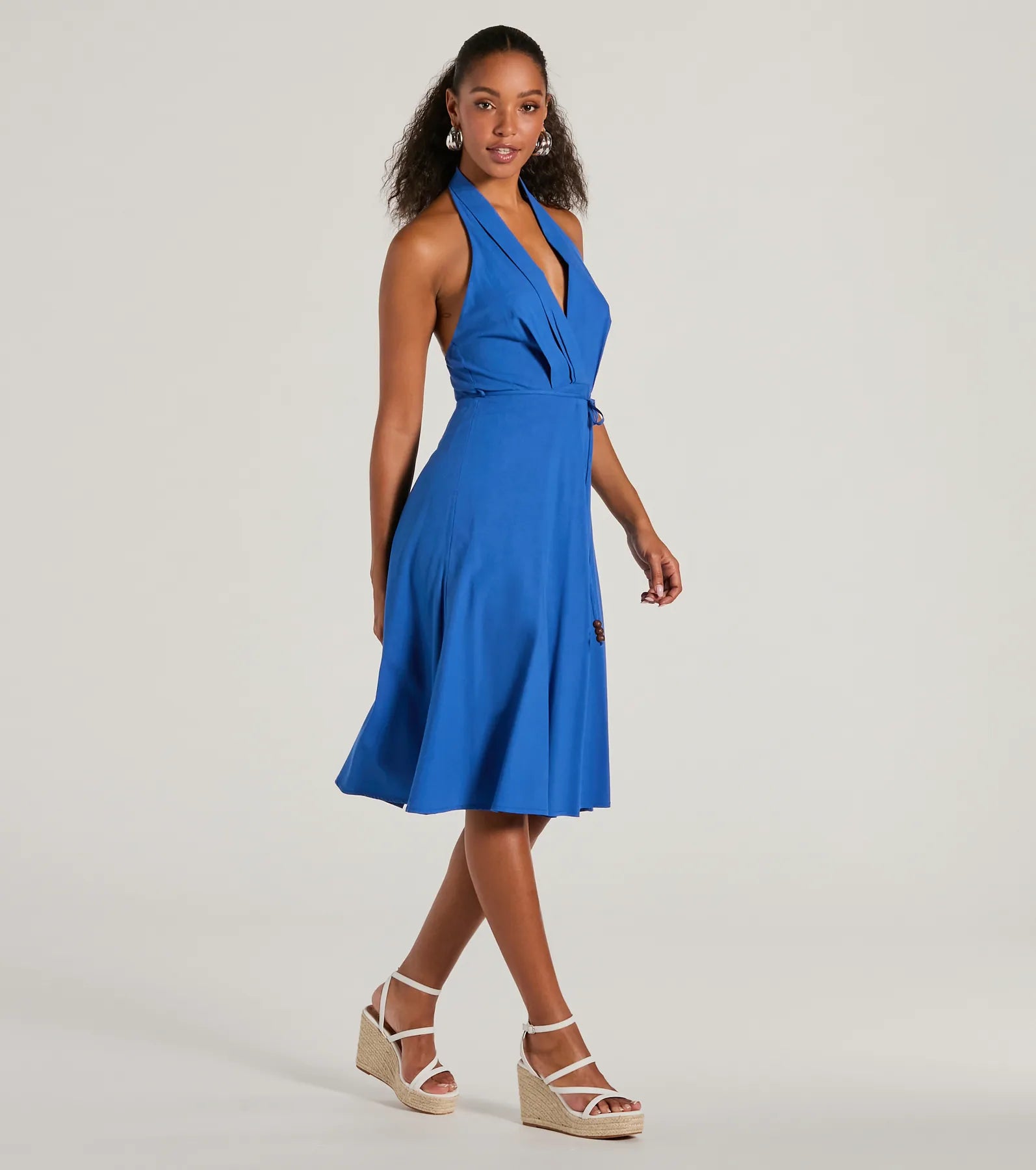 Ultimate Charm Halter A-Line Party Dress