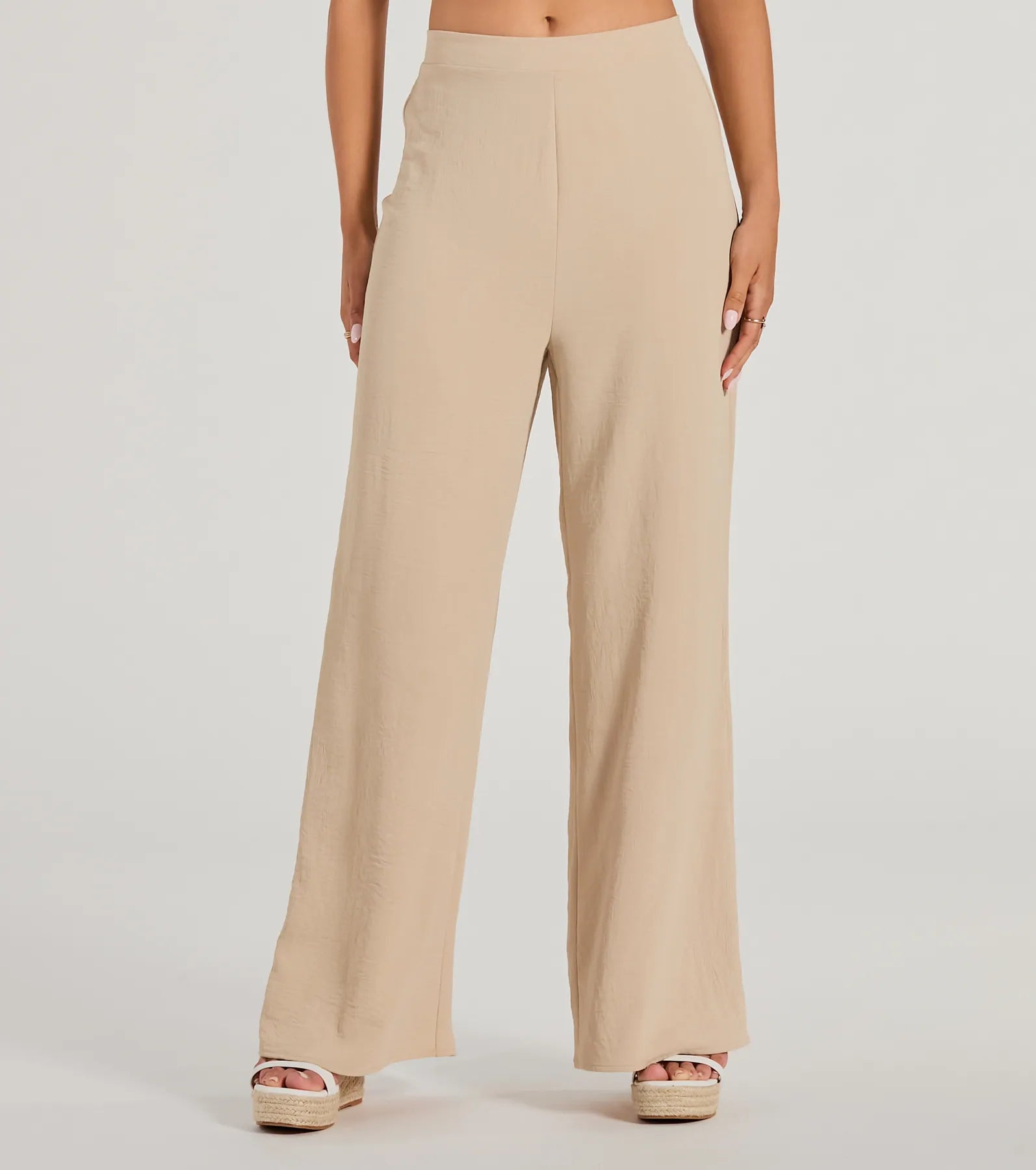 Ultimate Style High-Rise Wide-Leg Pants - Call The Shots