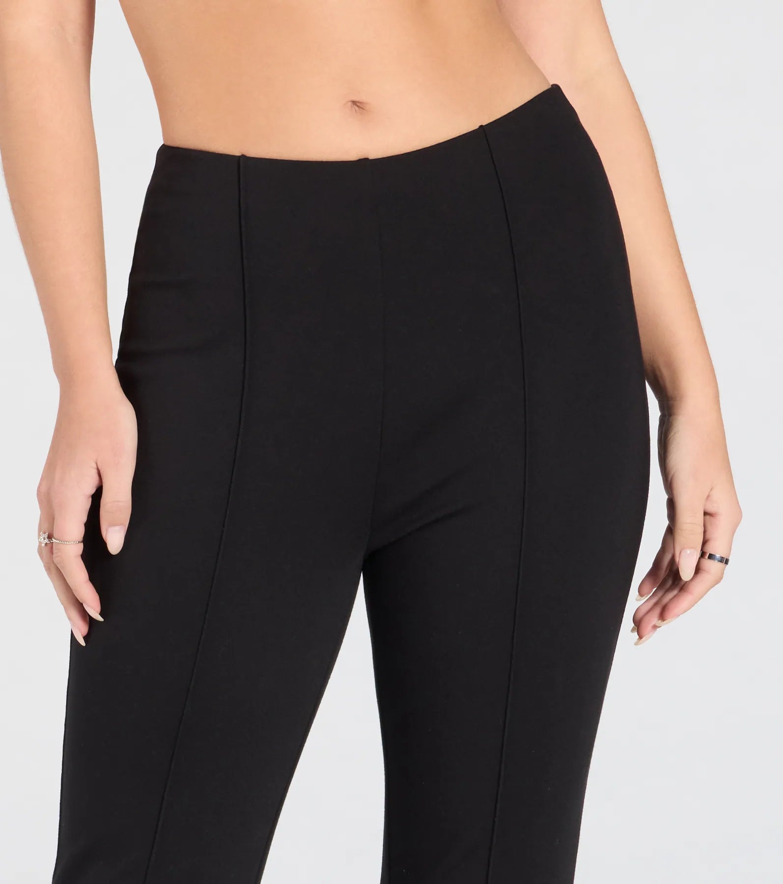 Ultimate On-The-Go Ponte Knit Flare Pants